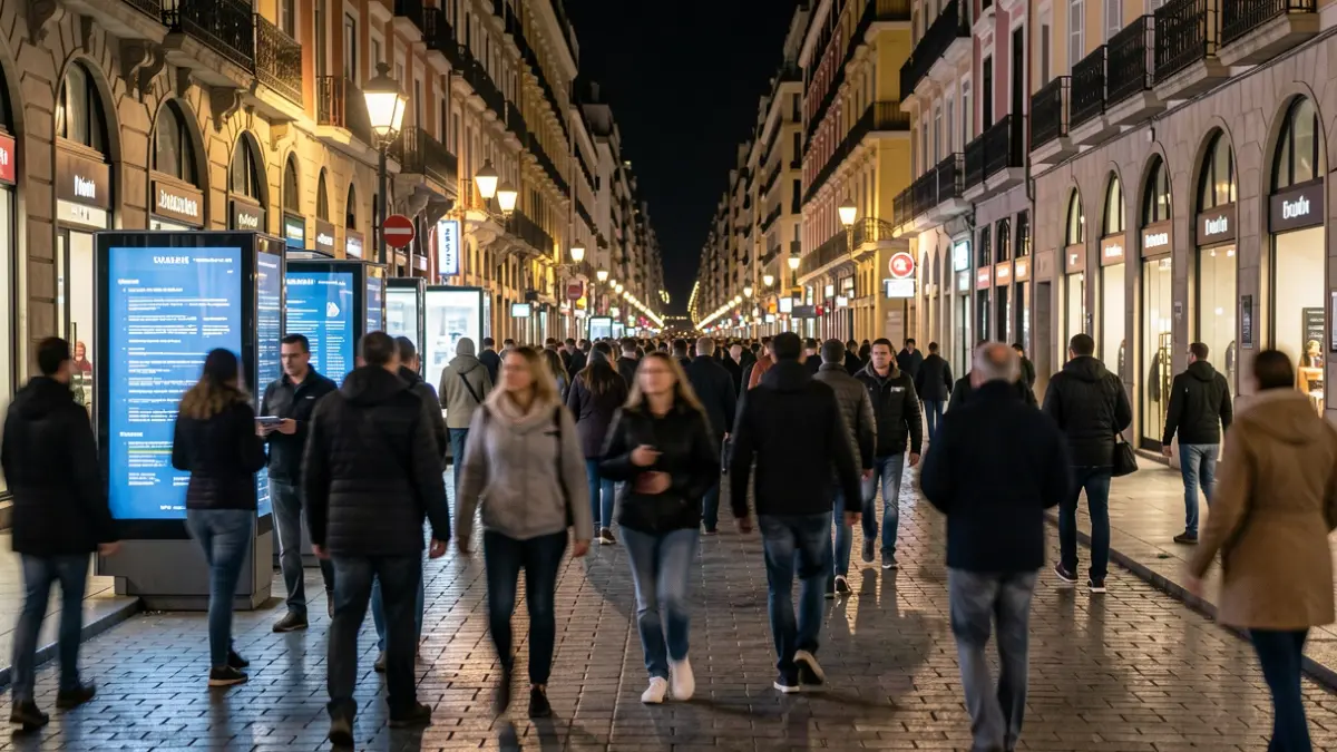 Imagen genérica de una campaña de concienciación sobre ocio nocturno en Madrid.