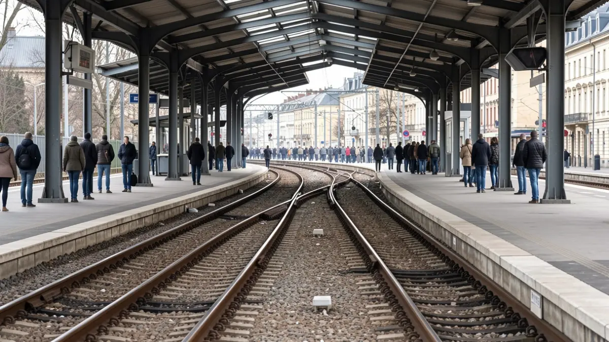 Generic image of a sports or transport infrastructure in the city.
