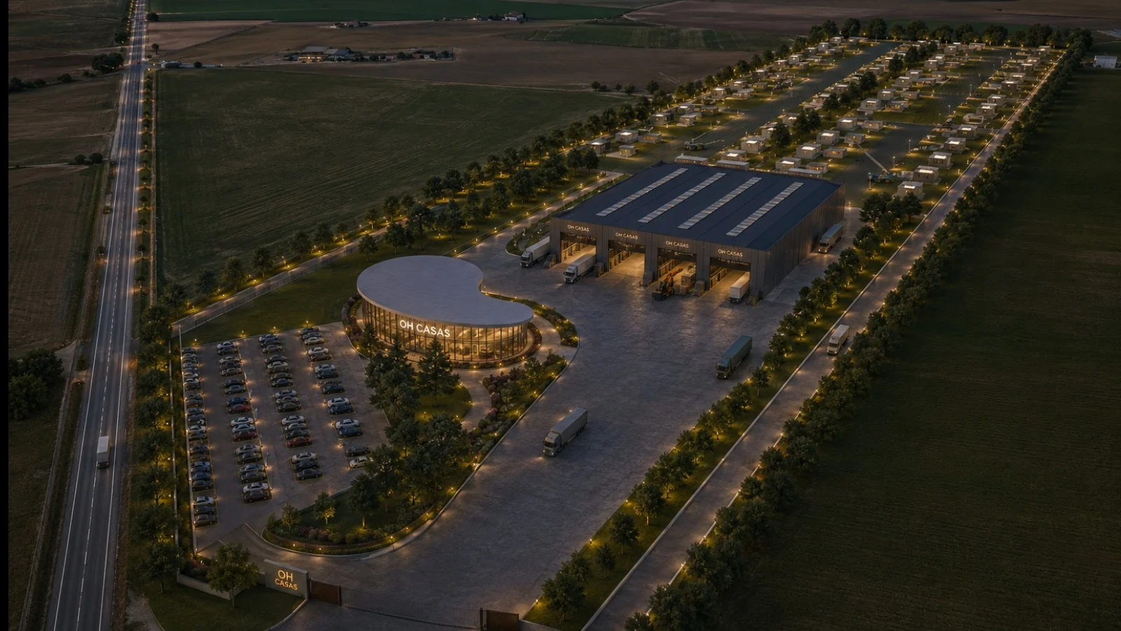 OH Casas Modulares celebra 10 años iniciando la mayor fábrica de viviendas industrializadas y modulares de España