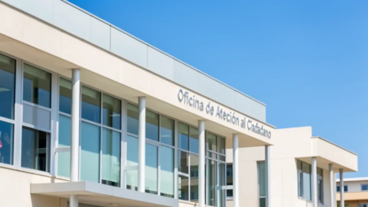 Citizen Attention Office building in Pozuelo de Alarcón.