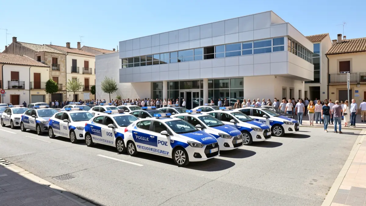 Image of the new vehicles of the Local Police of San Sebastián de los Reyes.