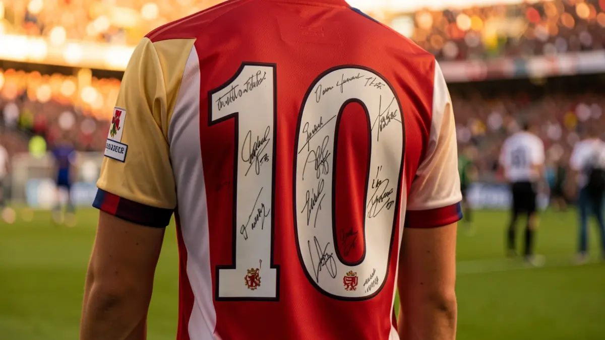 Signed Alcorcón jersey.