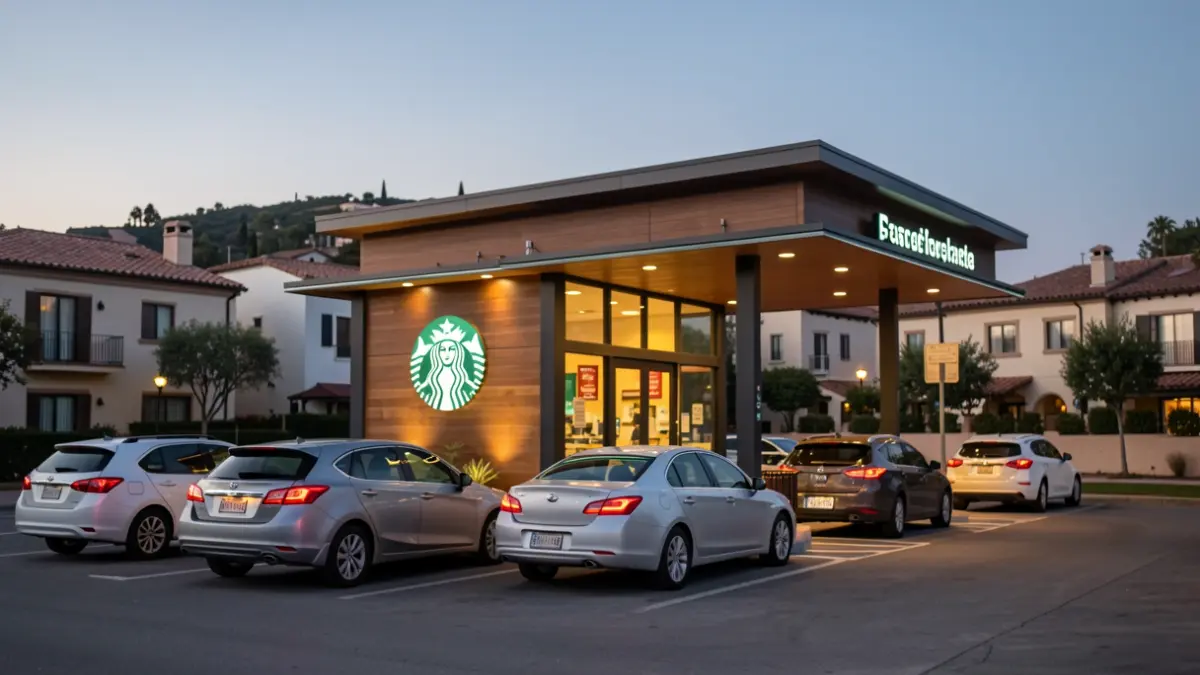 Image of a Starbucks Auto format store in Alcalá de Henares.