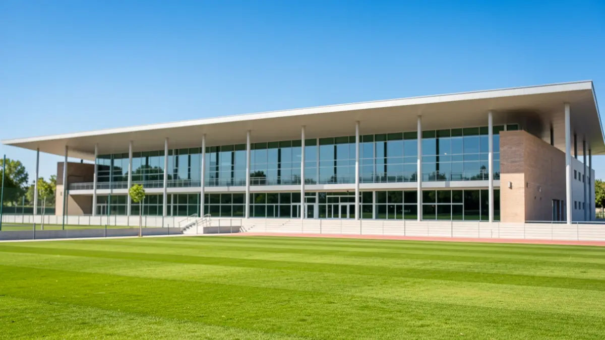 Imagen de la Ciudad Deportiva Las Olivas en Aranjuez.