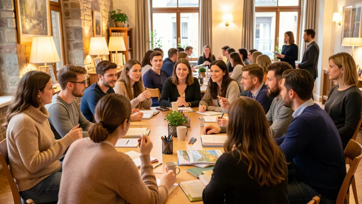 Generic image of a group of people participating in a training workshop.
