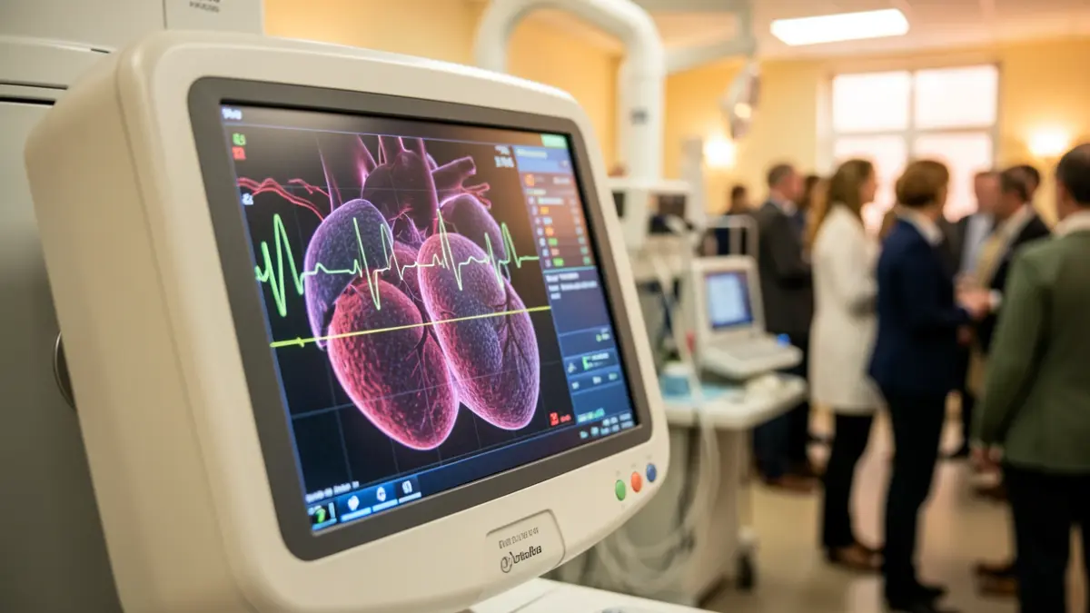 Generic image of medical technology and cardiovascular data analysis.