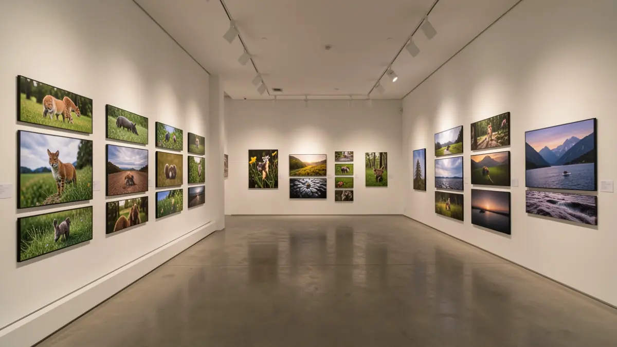 Exposición colectiva de fotografía sobre la naturaleza.