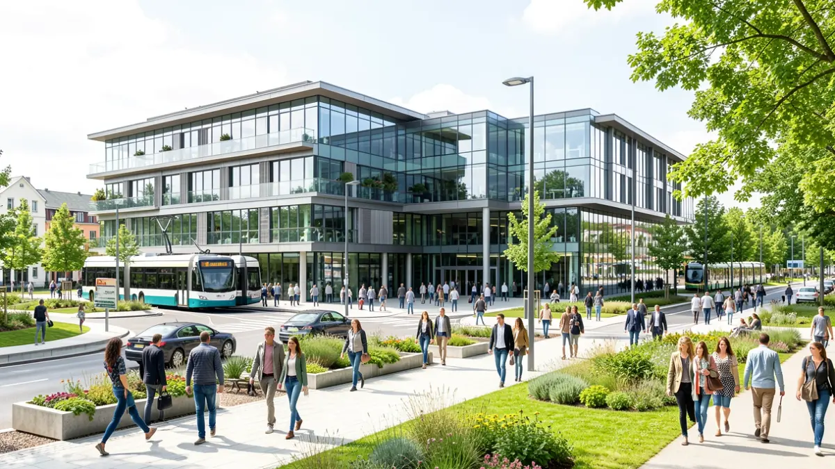 New Civic and Sports Center in Los Molinos, Getafe, with sustainable mobility criteria.