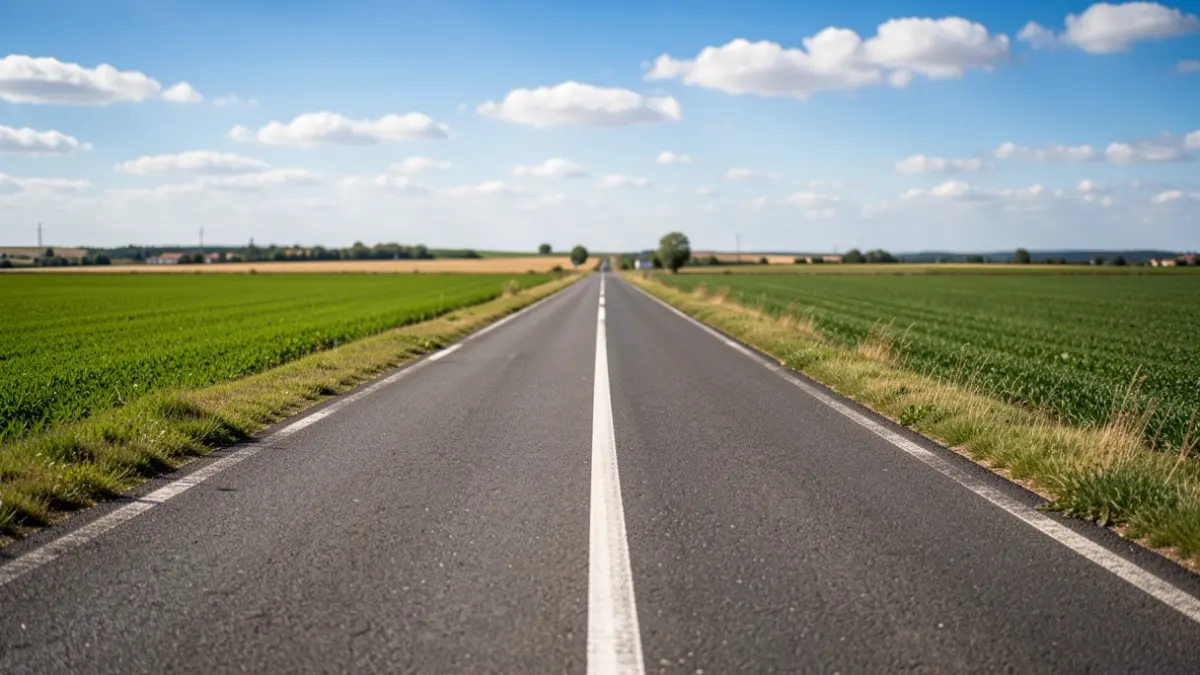 Generic image of a rural road in the Community of Madrid.