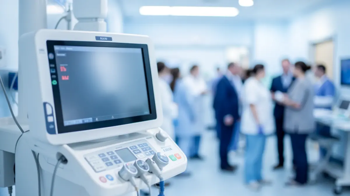 Generic image of medical equipment in a hospital setting.