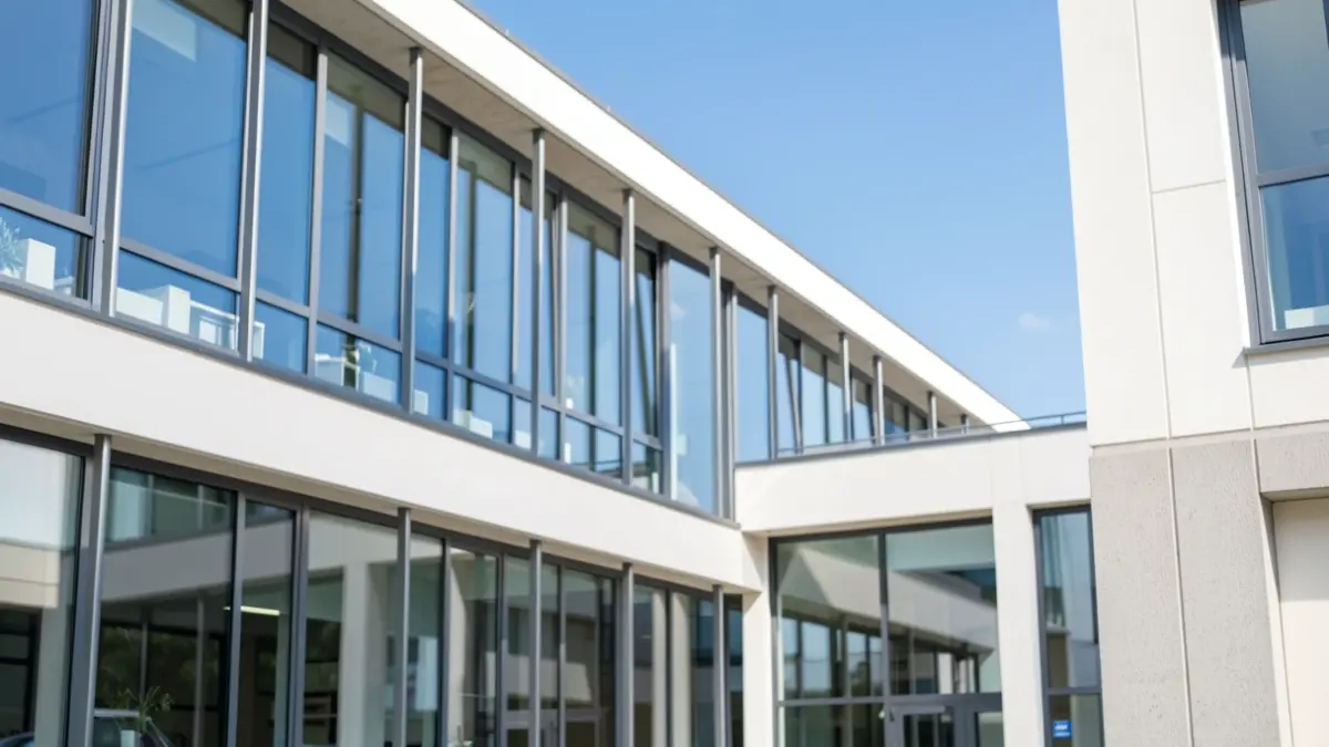 Generic image of a modern university building.