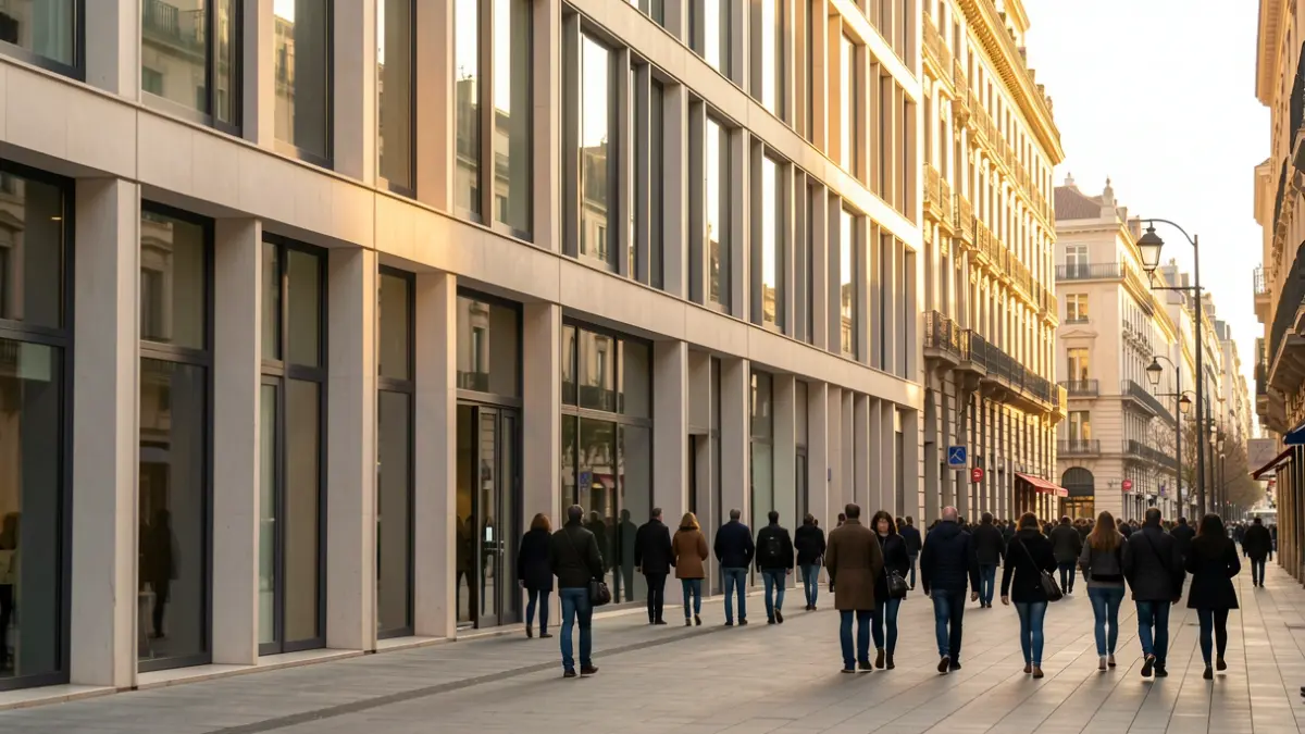 Generic image of a modern public building in an urban setting.