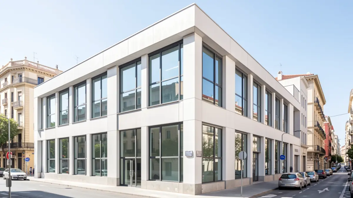 Generic image of a modern municipal facility building.