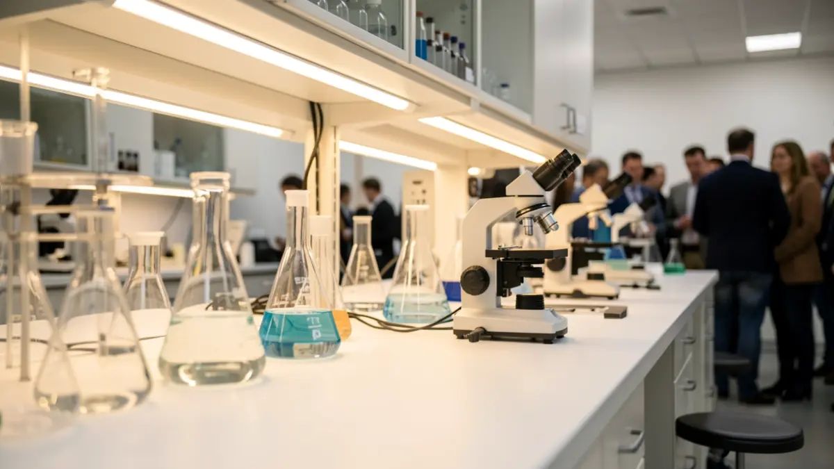 Imagen genérica de un laboratorio de investigación científica.