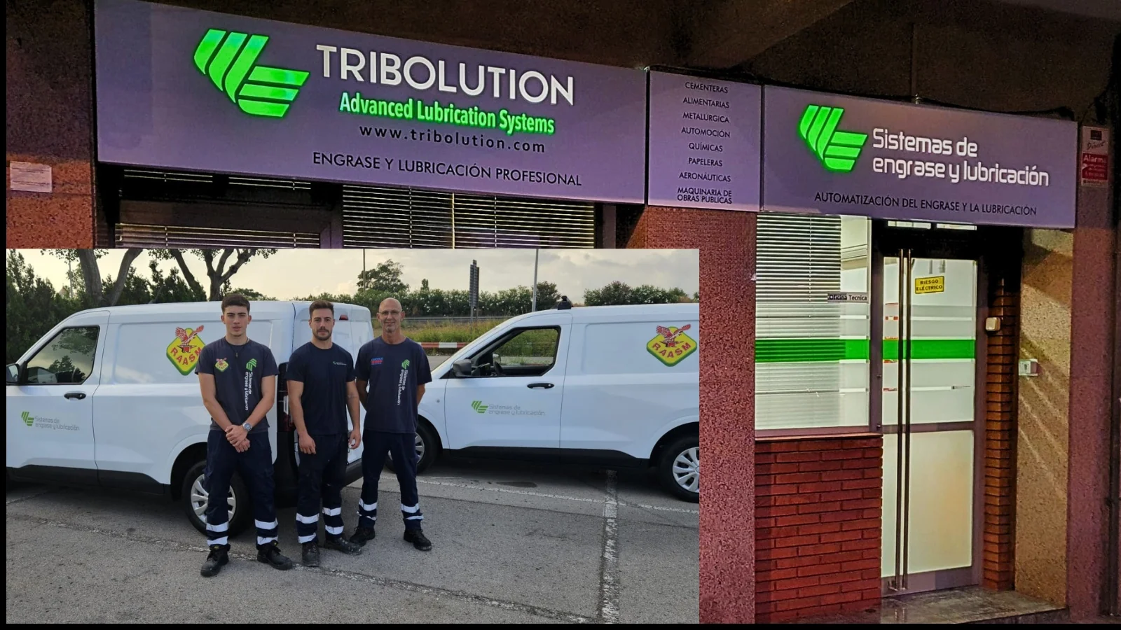 Sistemas de Engrase y Lubricación SL leads the automatic lubrication sector this past year.