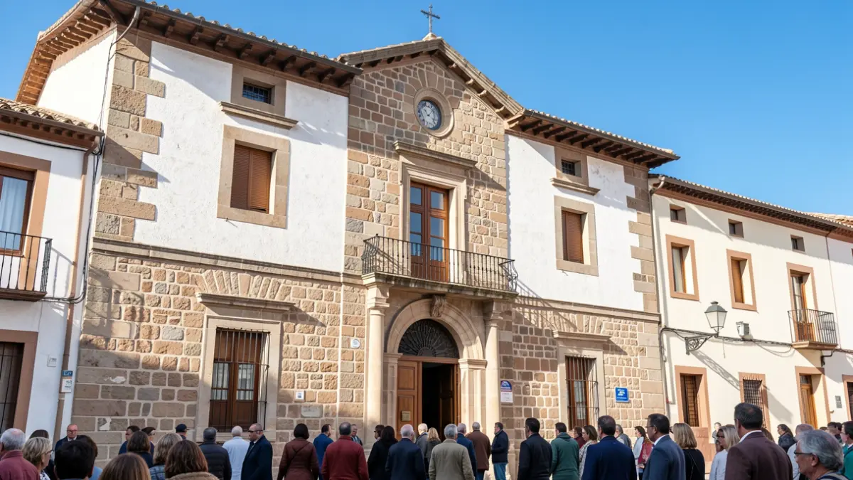 Fachada del Ayuntamiento de Valdemoro.