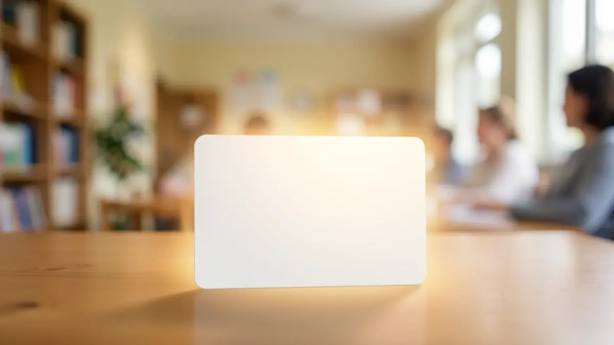 Generic gift card symbolizing financial aid for vulnerable families.