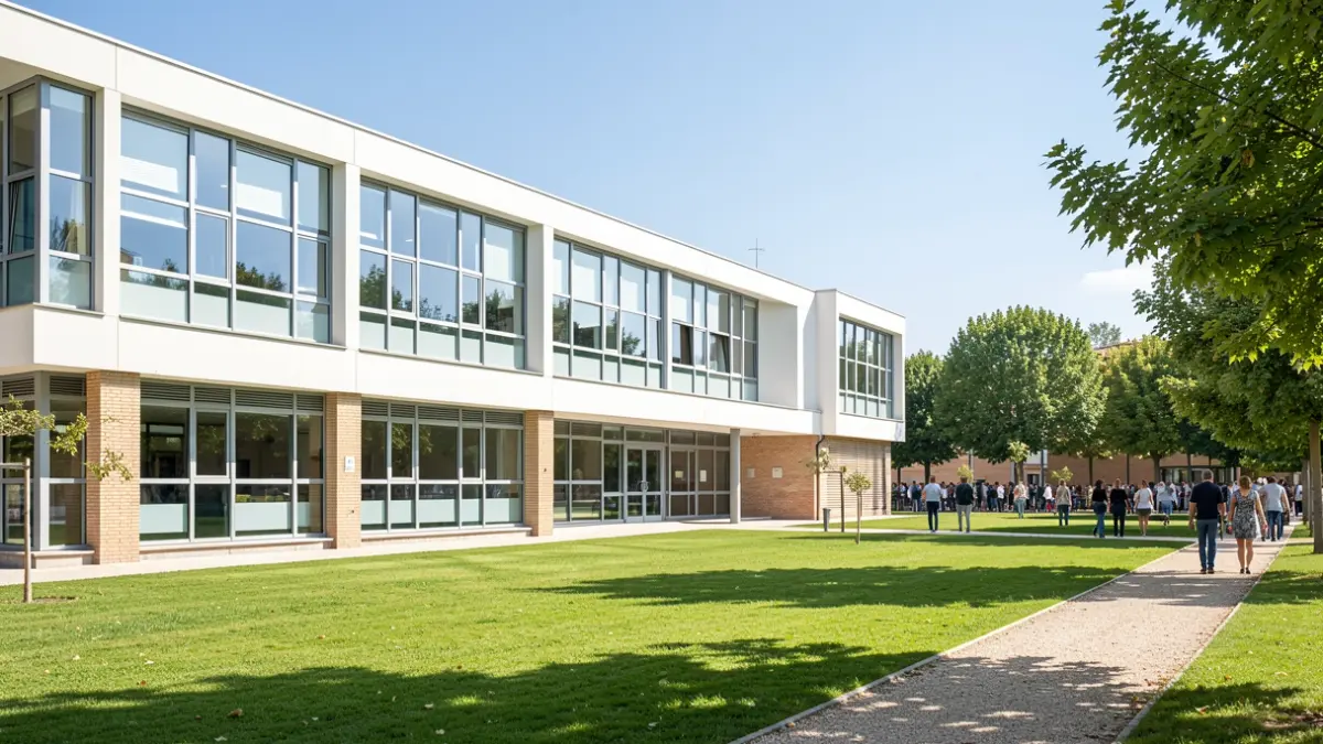 Imagen genérica de un colegio público en España.