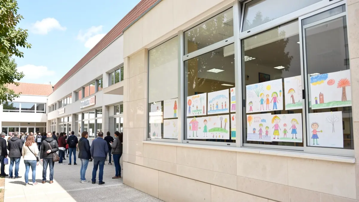 Imagen genérica de un centro educativo en Madrid.