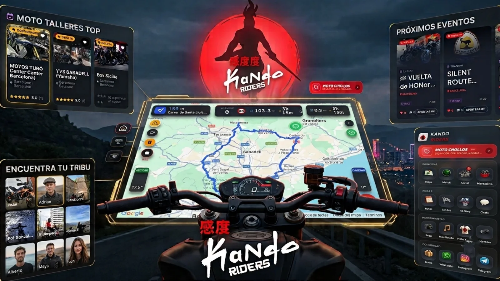 La primera SuperApp para motoristas.