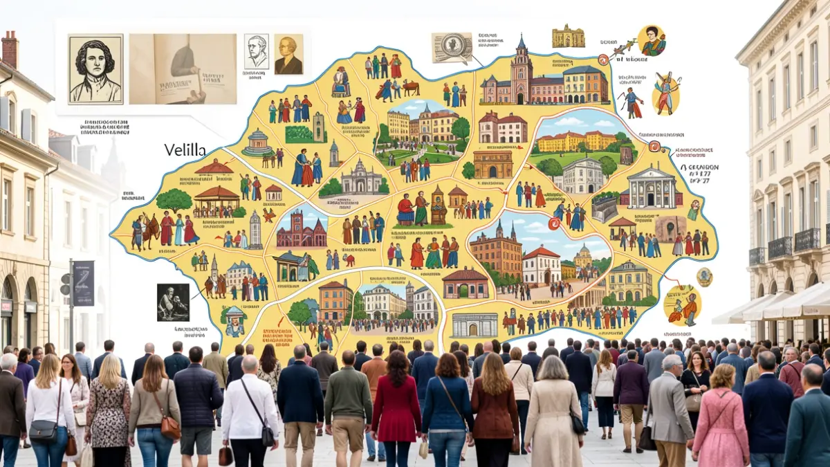 Velilla's 2026-2027 cultural map with references to the Generation of '27.