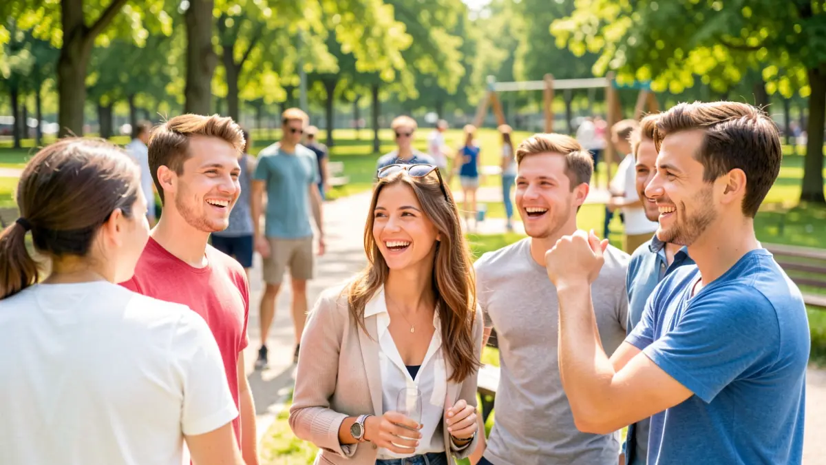 Generic image of young people participating in outdoor leisure activities.