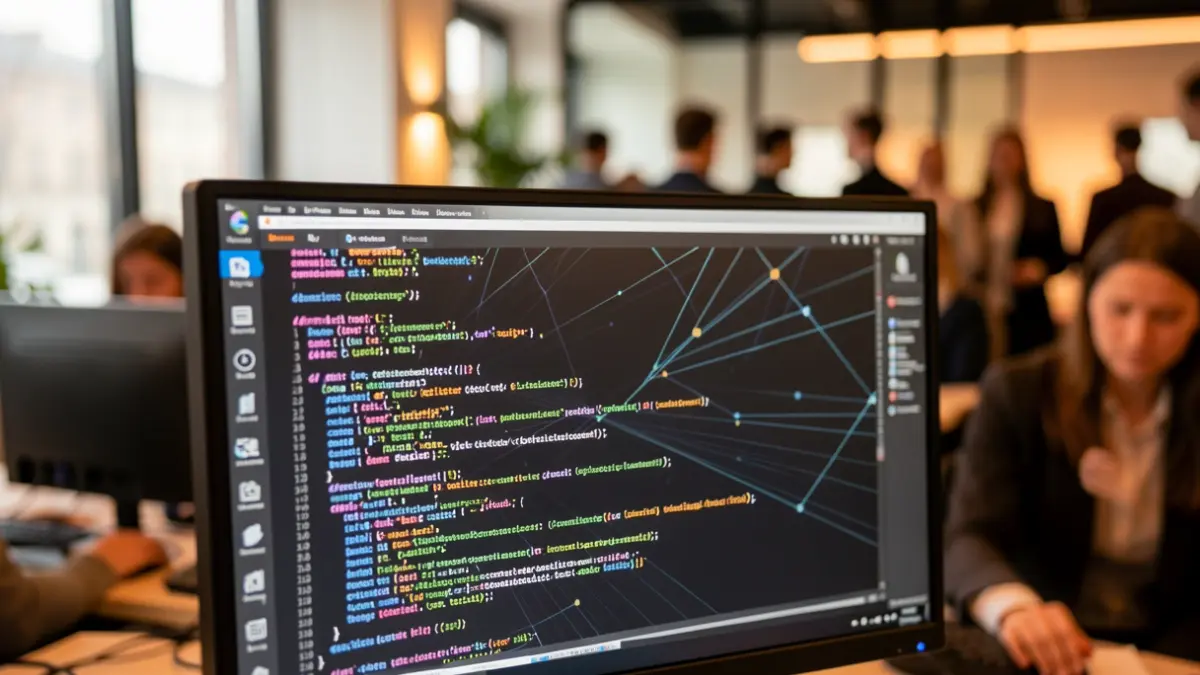 Generic image of computer code on a screen.