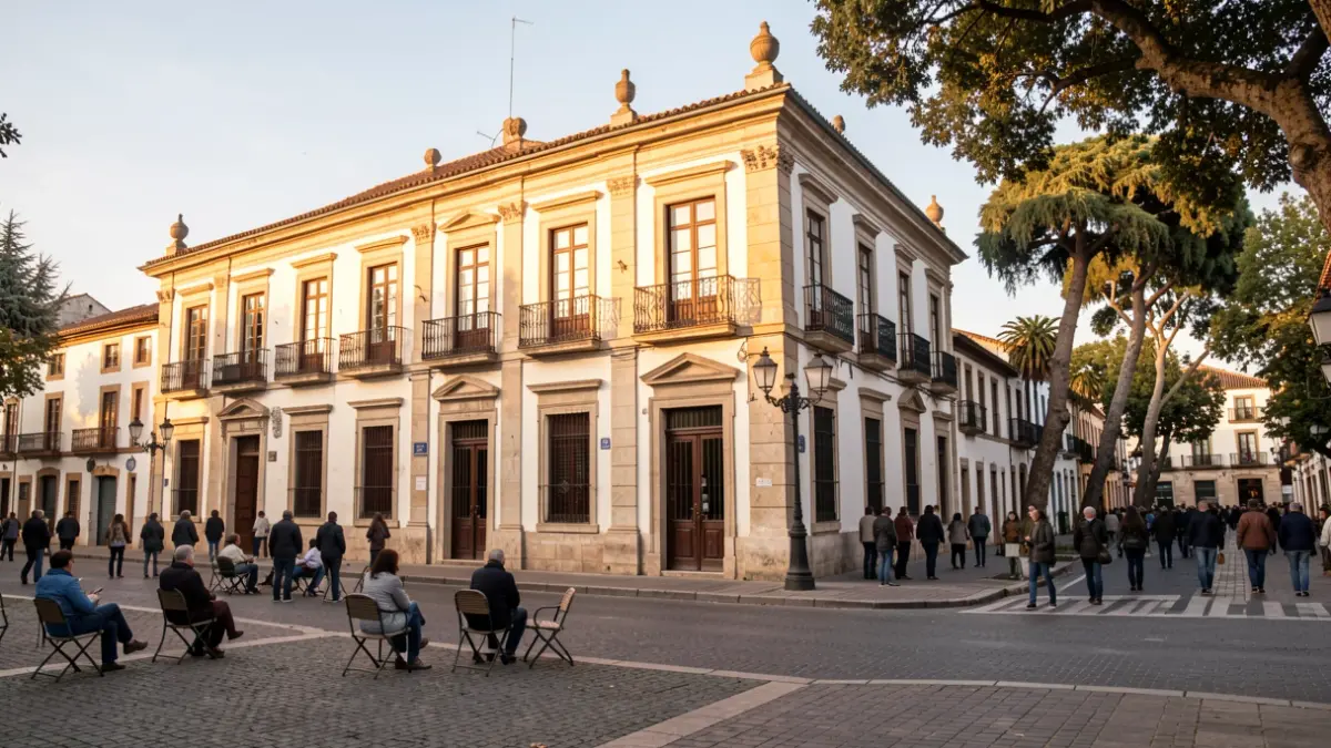 Image of the Palacio de la Sagra in Chapinería, venue for the workshops.