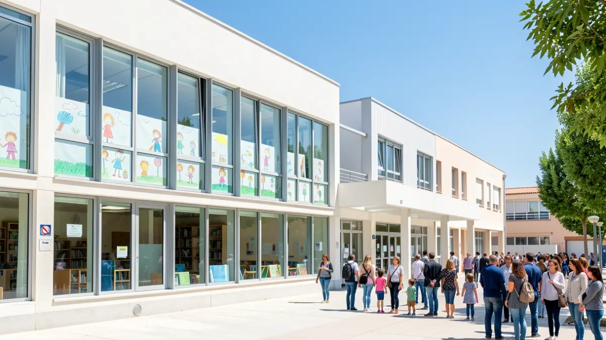 Generic image of a public educational center in Coslada.