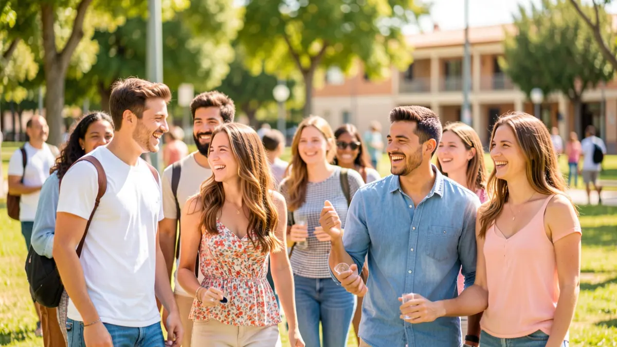 Jóvenes participando en actividades de ocio y tiempo libre en la Comunidad de Madrid.