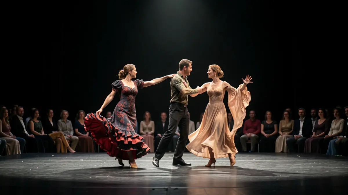 Generic image of a contemporary Spanish dance performance.