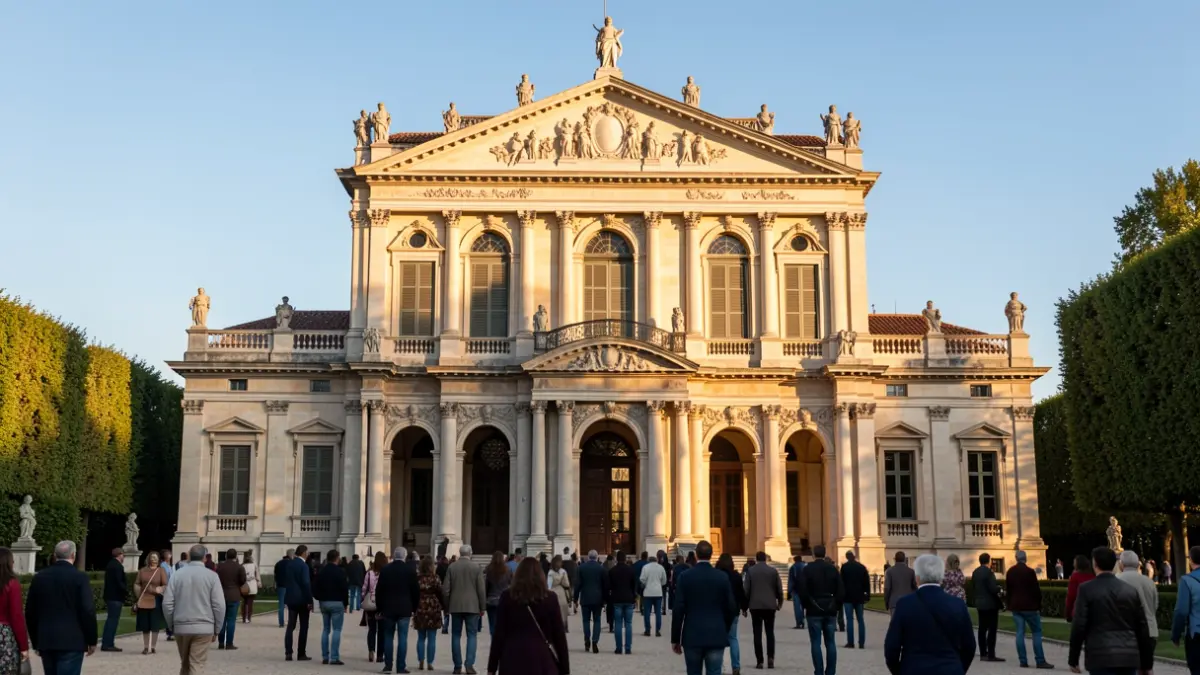 Fachada del Teatro Real Carlos III de Aranjuez.