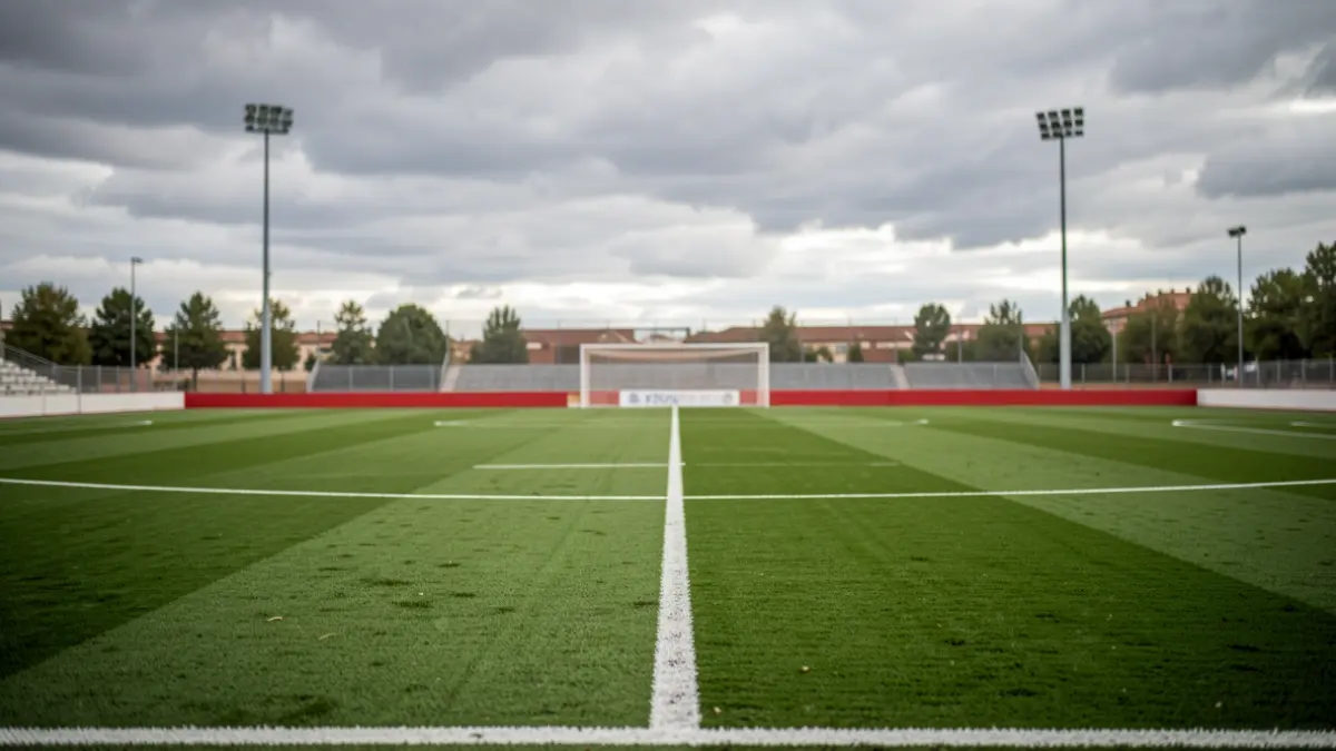 Imagen genérica de un campo de fútbol en España.