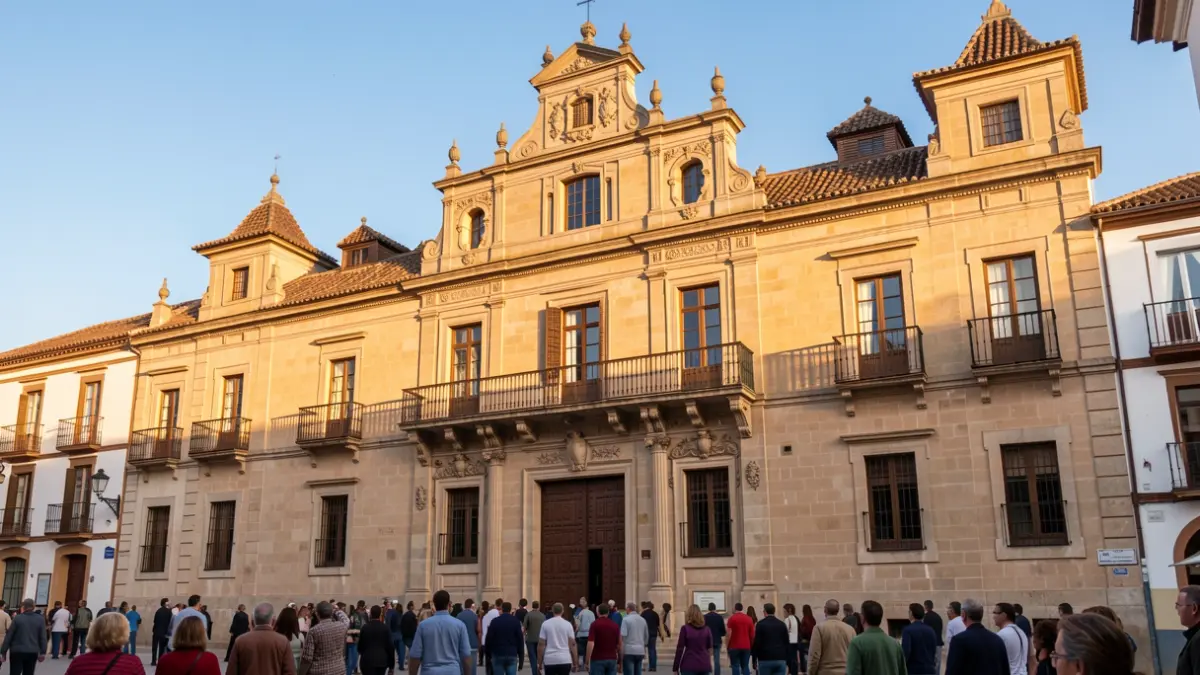 Fachada del Ayuntamiento de Alcalá de Henares.