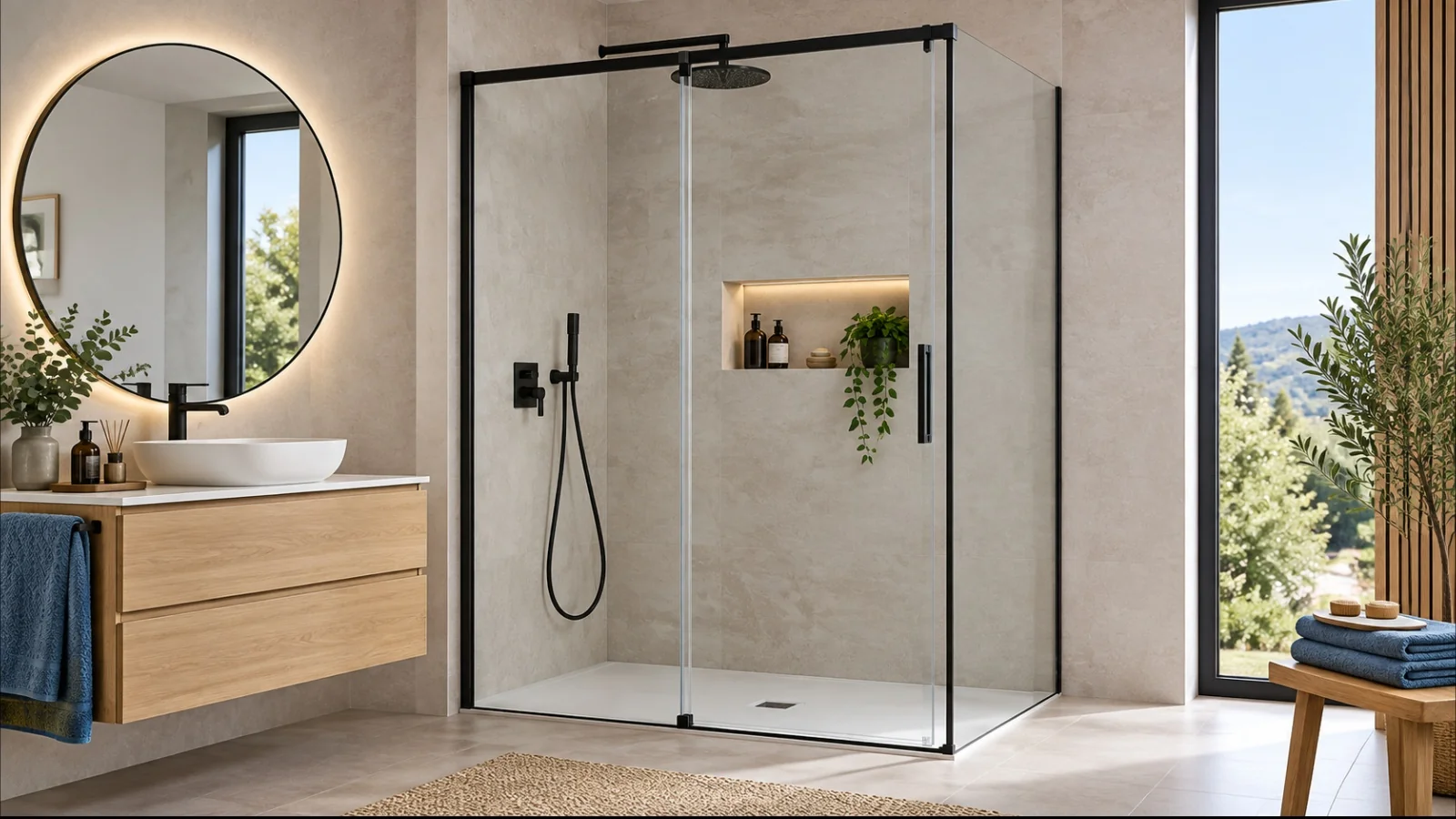 Mamparas Blau, especialistas en mamparas y equipamiento de baño