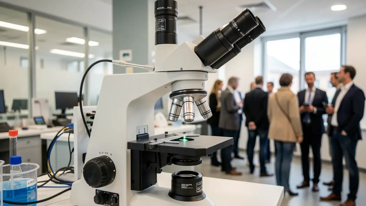 Imagen de equipamiento científico avanzado en un laboratorio.