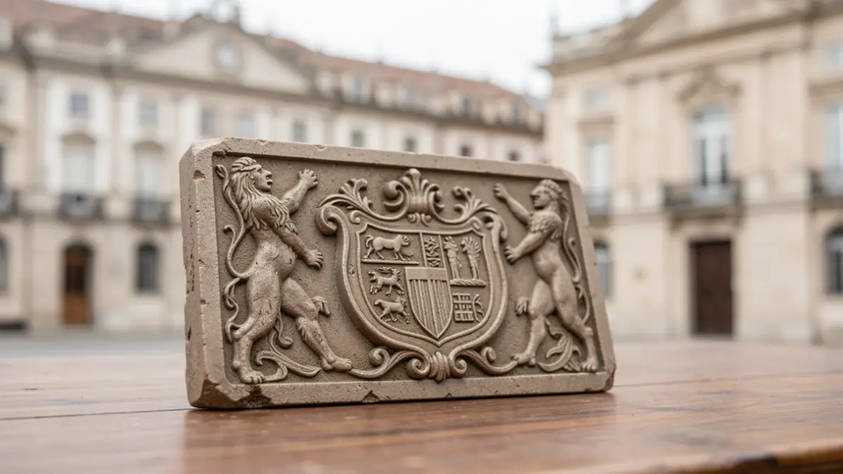 Commemorative plaque from the UME thanking the Villaviciosa de Odón City Council.
