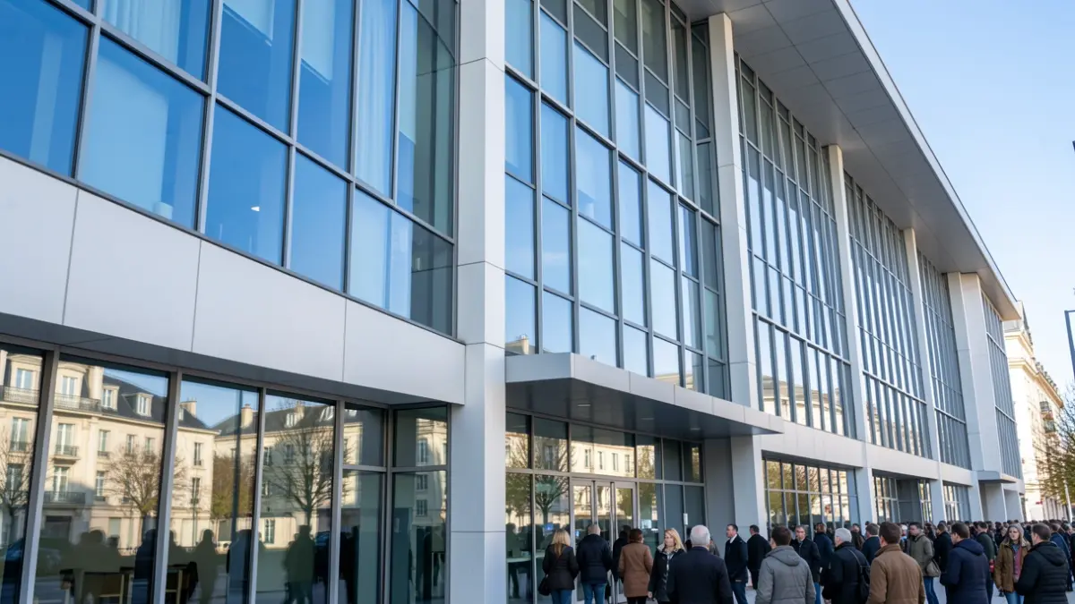 Generic image of a modern office building.