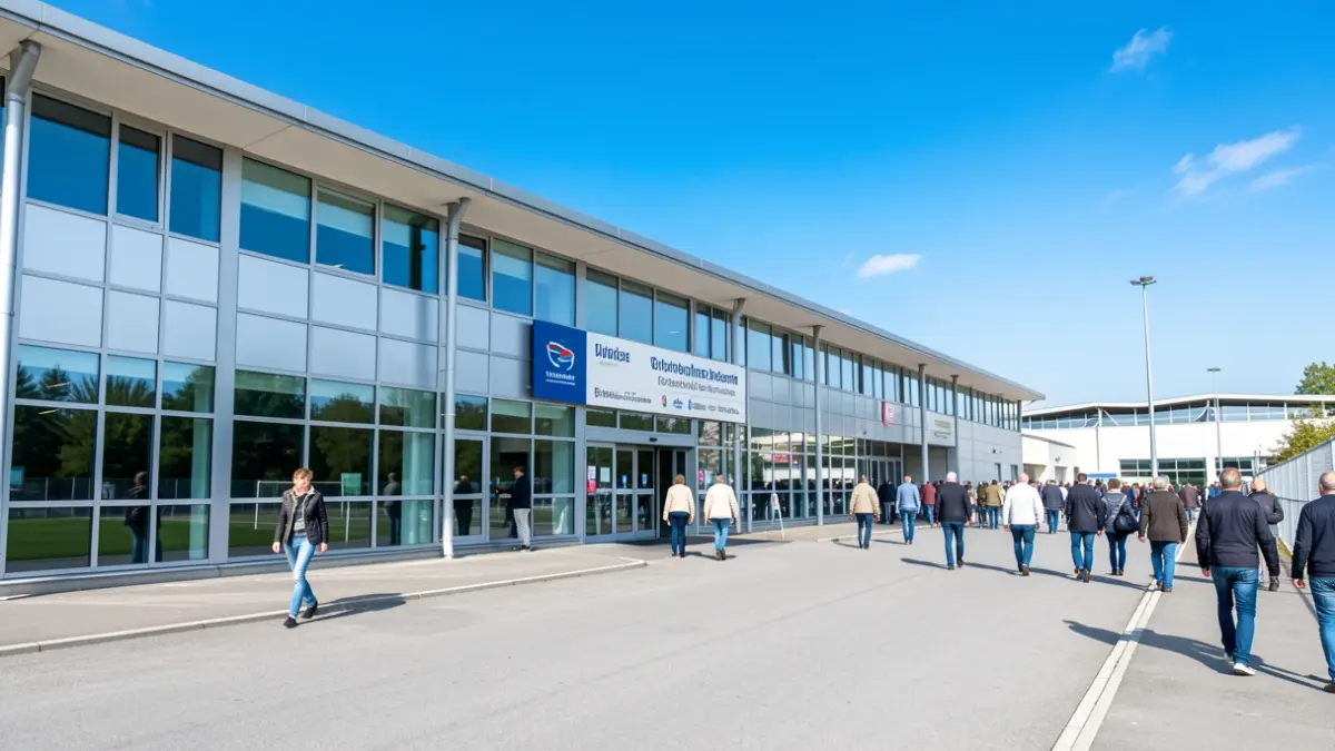 Generic image of municipal sports facilities.