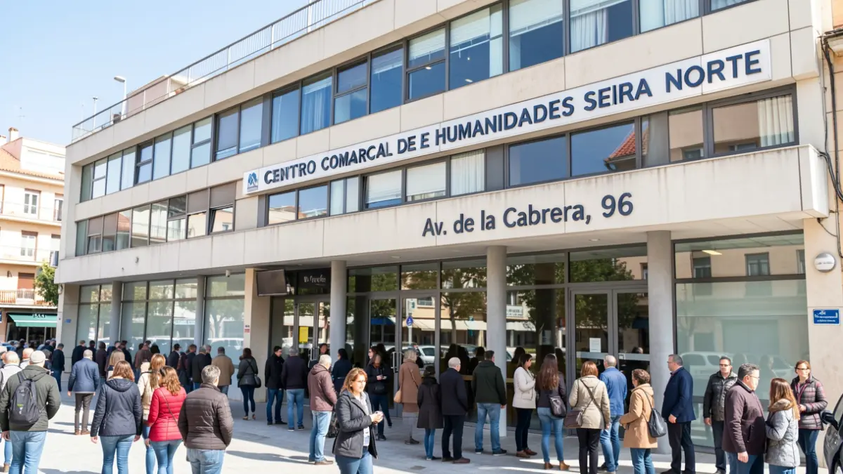Imagen del Centro Comarcal de Humanidades Sierra Norte en La Cabrera, Madrid.