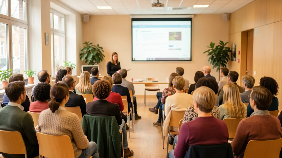 Generic image of a personal finance workshop.