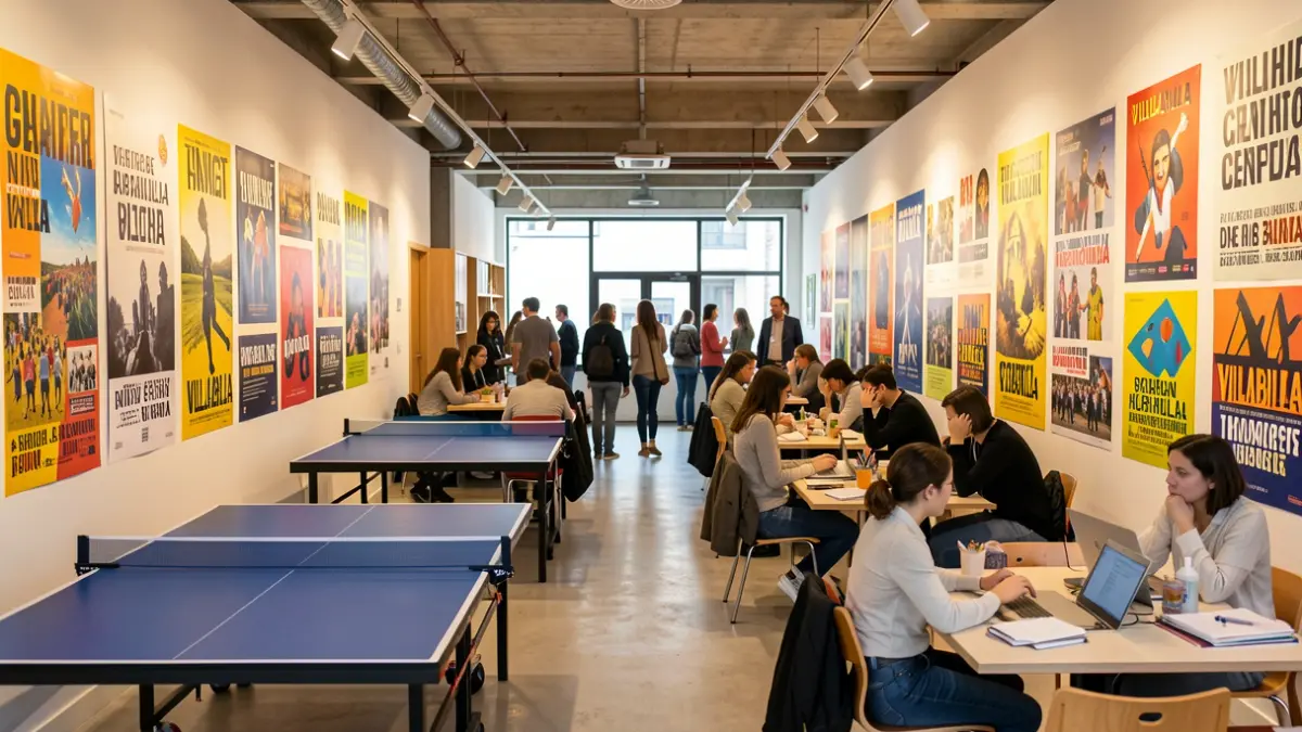 Imagen de las instalaciones del Plan Joven de Villalbilla con actividades programadas.