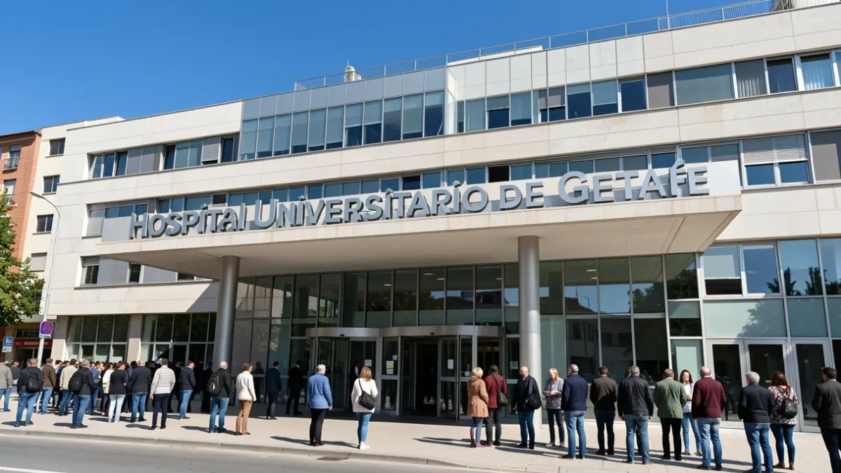 Imagen del Hospital Universitario de Getafe.