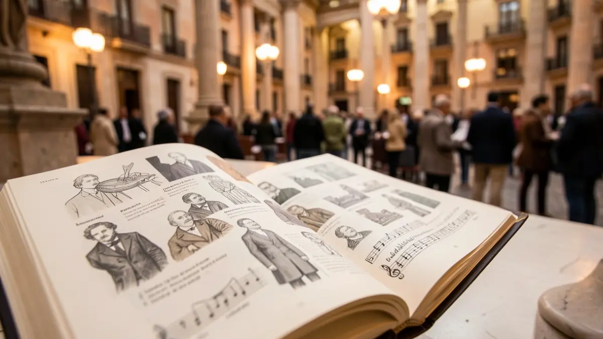Imagen de una guía de autores europeos editada por la Comunidad de Madrid.