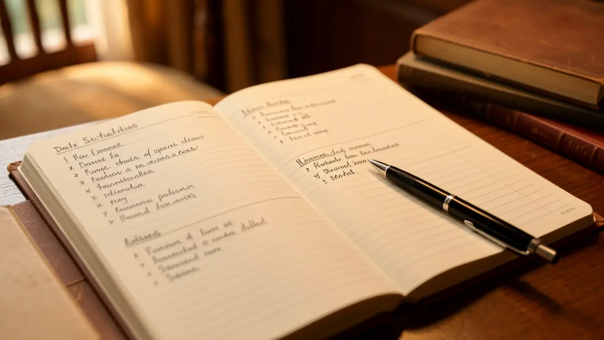 Imagen genérica de una agenda y un planificador abiertos sobre una mesa, con un bolígrafo y notas escritas a mano.