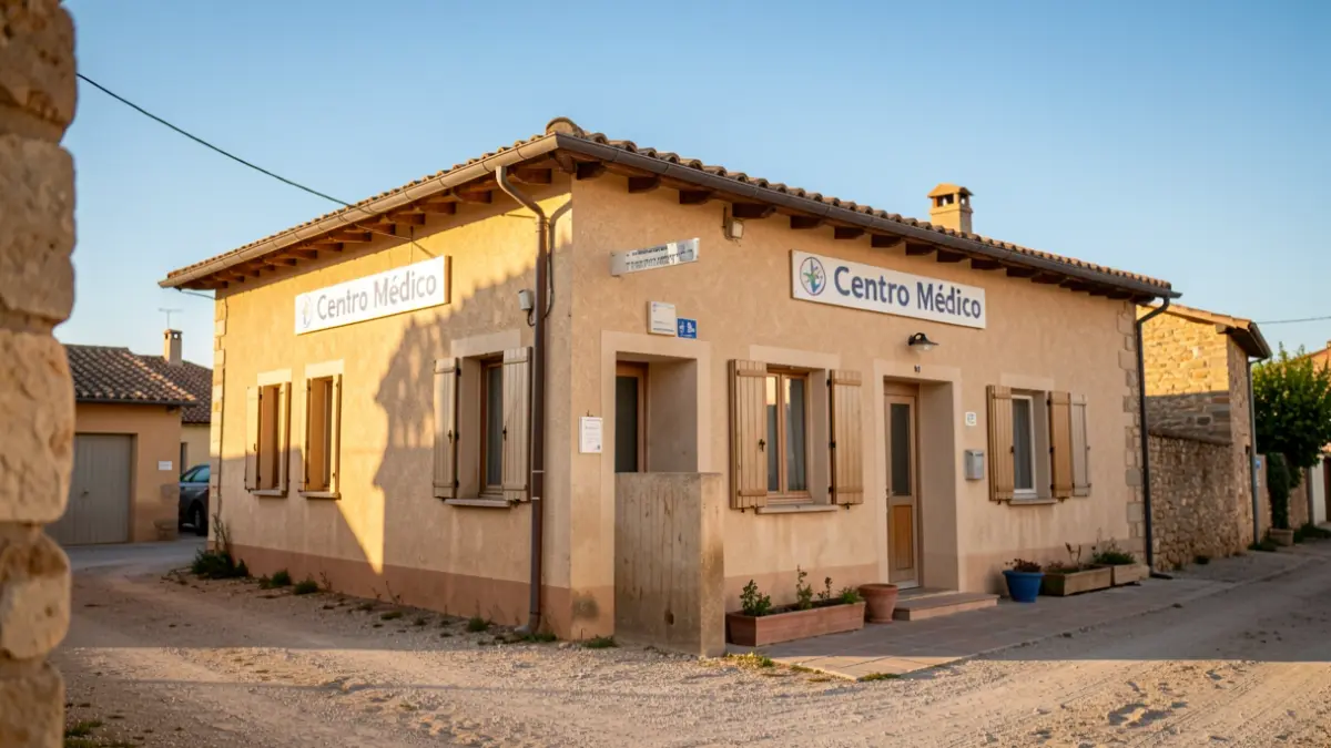Generic image of a municipal medical center in a town in the Community of Madrid.