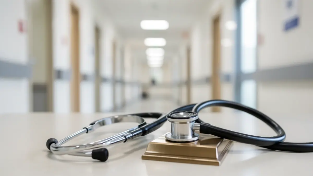 Generic image of a medical award with a stethoscope.