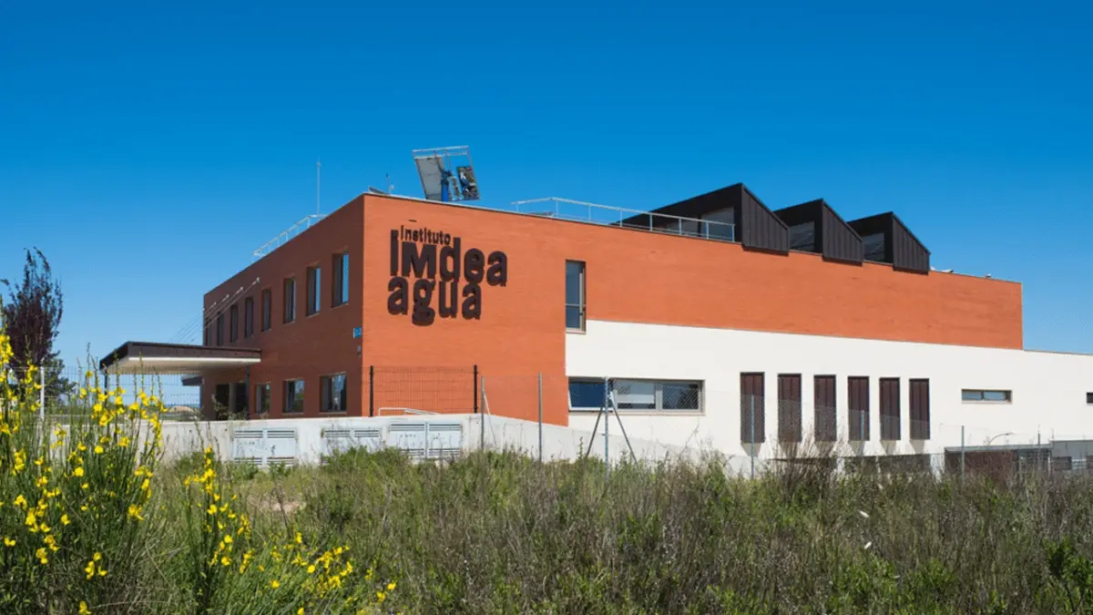 Sede del Instituto IMDEA Agua en el Parque Científico Tecnológico de la Universidad de Alcalá, en Alcalá de Henares. Foto: IMDEA Agua.